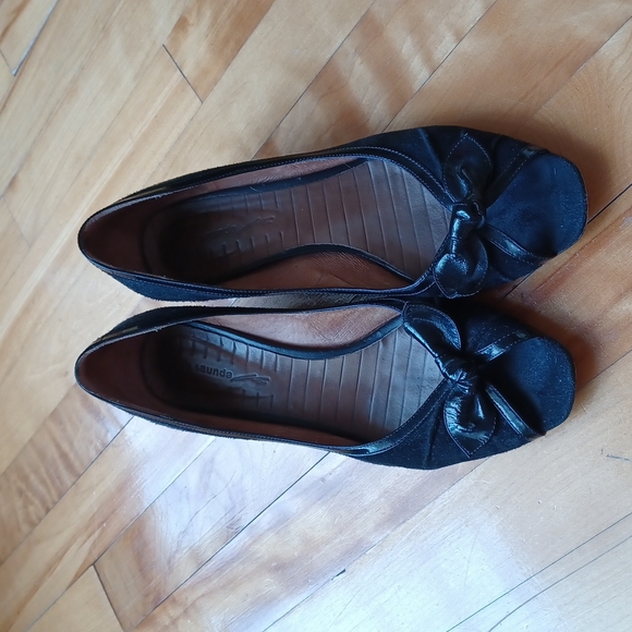 La Saunda Italian leather shoes 👞 size US8 - Picture 3 of 11